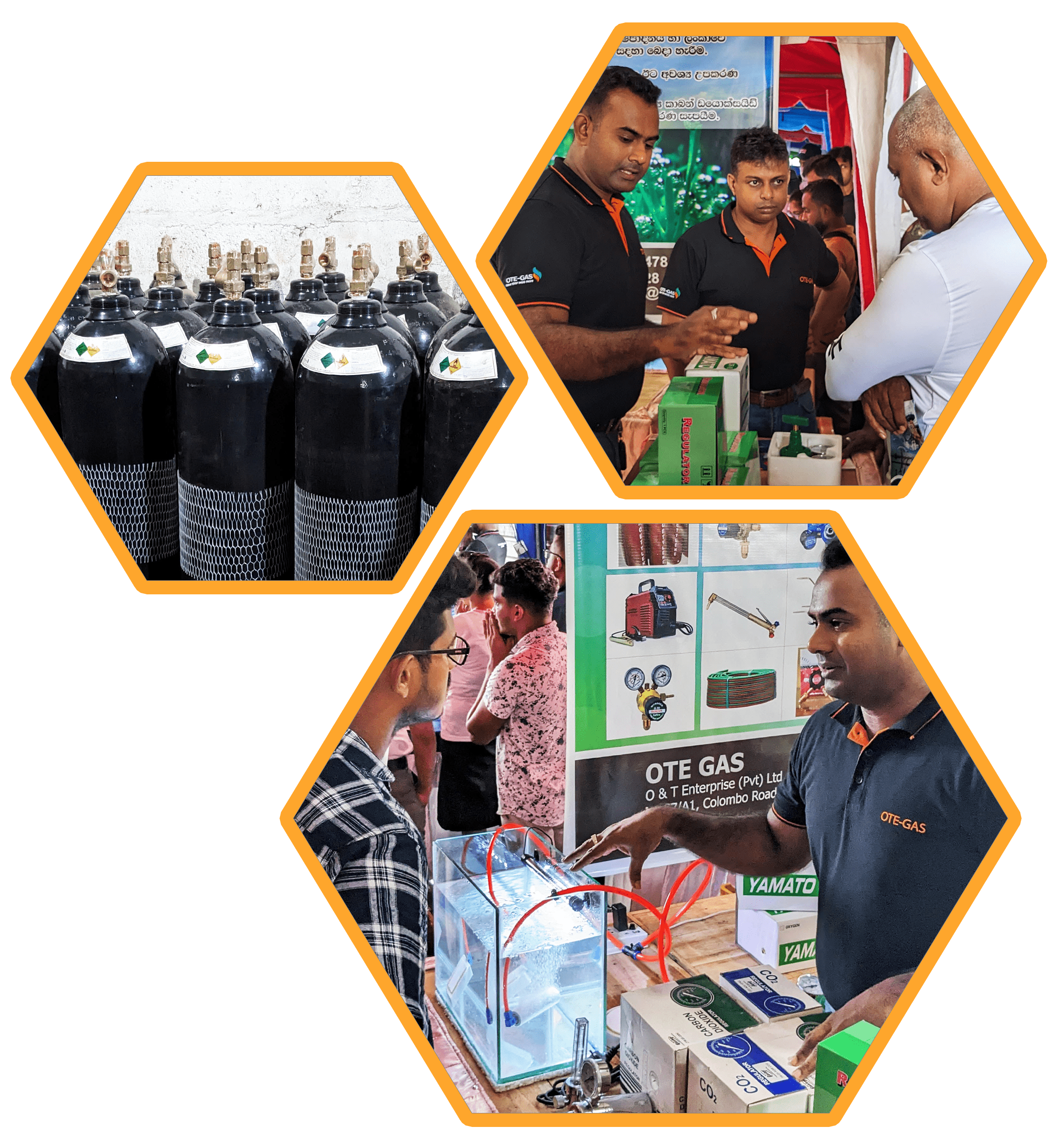 Team of OTE Gas employees in a collaborative meeting, highlighting our expert workforce.